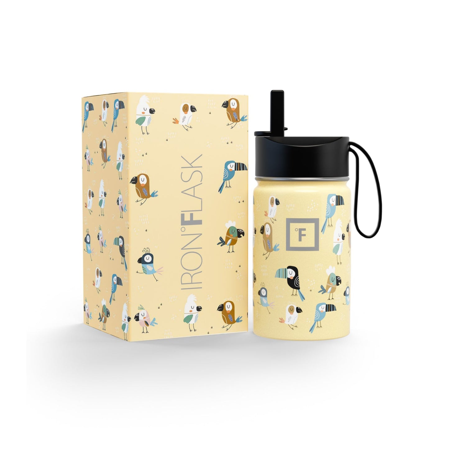 kids-water-bottle-e2 KC10ozBOXLOOK_LuckyParrots.jpg