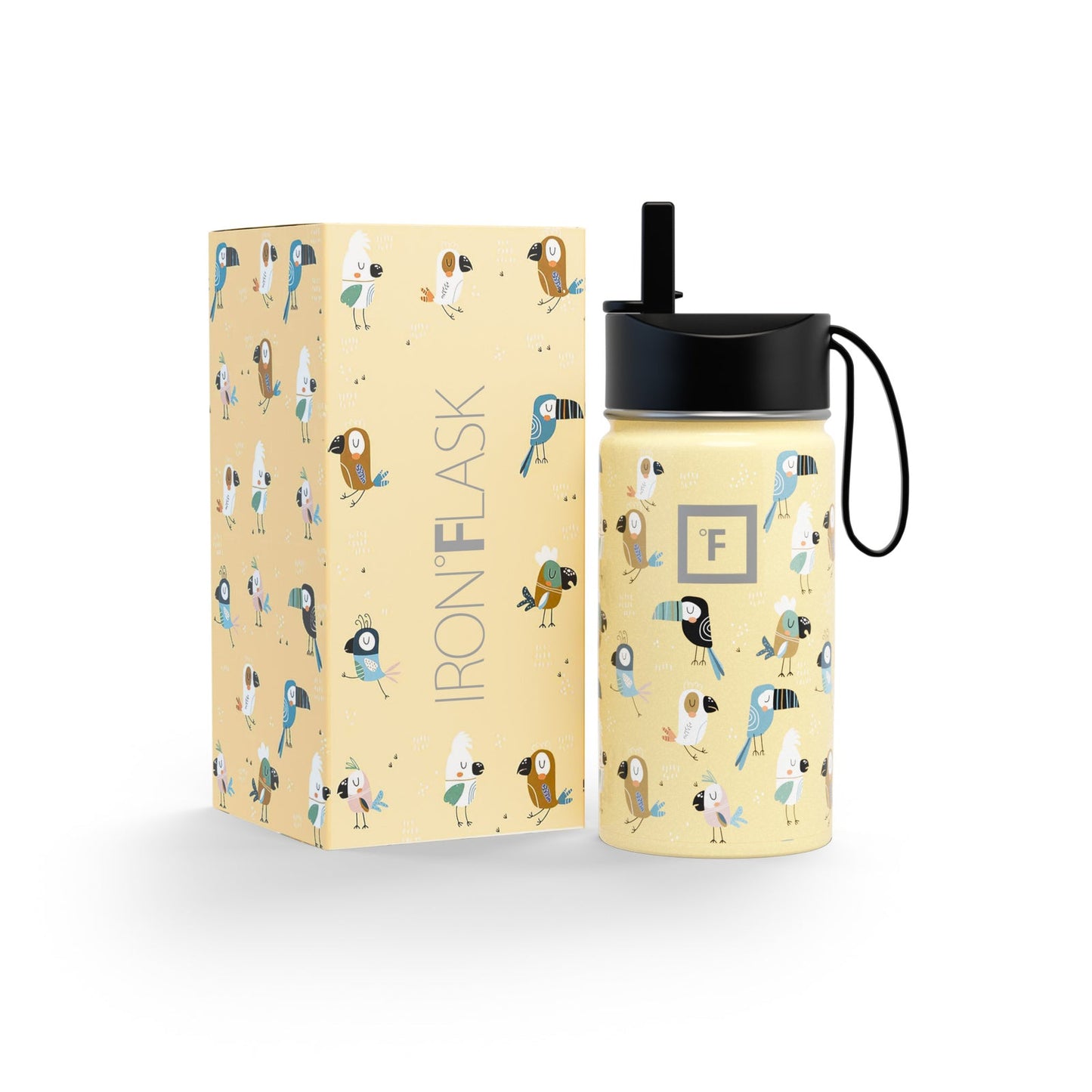 kids-water-bottle-e2 KC14ozBOXLOOK_Luckyparrots.jpg